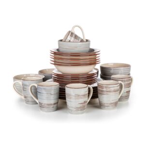 Banquet 30dílná jídelní sada Spiral Grey