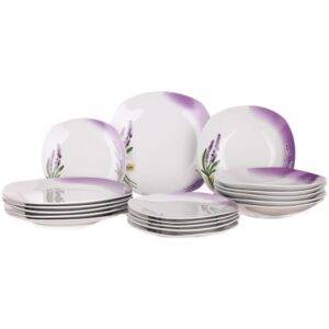 Banquet Lavender 18dílná jídelní sada
